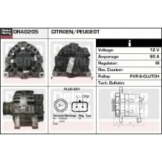 DRA0205 DELCO REMY Генератор