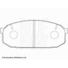 ADM54233 BLUE PRINT Комплект тормозных колодок, дисковый тормоз