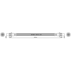 VBH758 MOTAQUIP Тормозной шланг