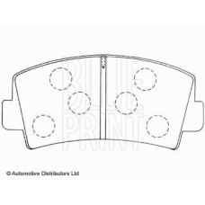 ADM54205 BLUE PRINT Комплект тормозных колодок, дисковый тормоз