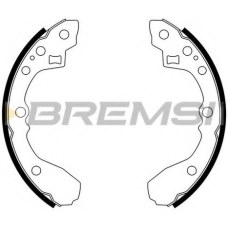 GF0778 BREMSI Комплект тормозных колодок