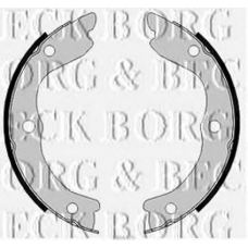 BBS6370 BORG & BECK Комплект тормозных колодок