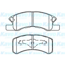 BP-1515 KAVO PARTS Комплект тормозных колодок, дисковый тормоз