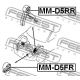 MM-D5FR<br />FEBEST<br />Подвеска, двигатель