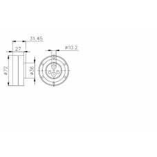 TKR 9940 TIMKEN Натяжной ролик, поликлиновой  ремень
