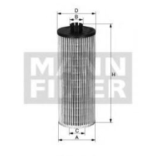 H 947/2 x MANN-FILTER Фильтр масляный