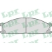 05P379 LPR Комплект тормозных колодок, дисковый тормоз