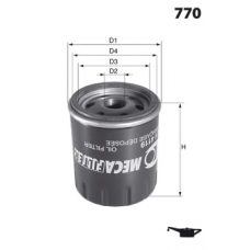 LFOS101 LUCAS FILTERS Масляный фильтр
