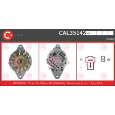 CAL35142AS CASCO Генератор
