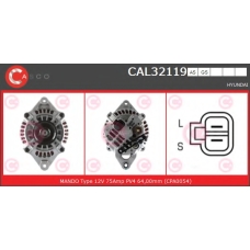 CAL32119AS CASCO Генератор