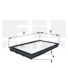 HC 7152 FIL FILTER Фильтр, воздух во внутренном пространстве