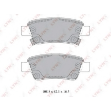 BD3430 LYNX Колодки honda cr-v 2.0-2.4 07>