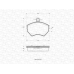 363702160421 MAGNETI MARELLI Комплект тормозных колодок, дисковый тормоз