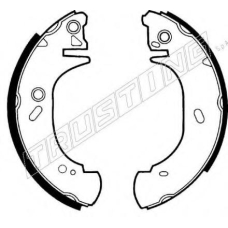 7419 TRUSTING Комплект тормозных колодок