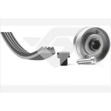KHV 222 HUTCHINSON Поликлиновой ременный комплект