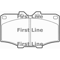 FBP1462 FIRST LINE Комплект тормозных колодок, дисковый тормоз