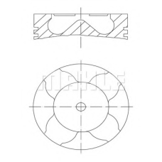 083 17 01 MAHLE Поршень