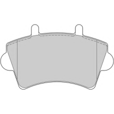 DBP351452 DURON Комплект тормозных колодок, дисковый тормоз