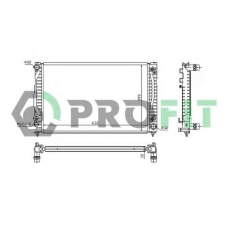 PR 0014A3 PROFIT Радиатор, охлаждение двигателя