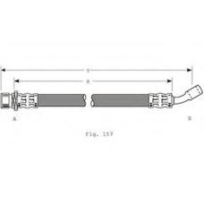 PHD356 TRW Тормозной шланг