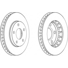 DDF1030-1 FERODO Тормозной диск