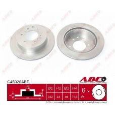 C45026ABE ABE Тормозной диск