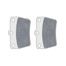 SP 309 SCT Комплект тормозных колодок, дисковый тормоз