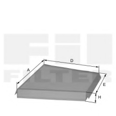 HC 7102 FIL FILTER Фильтр, воздух во внутренном пространстве