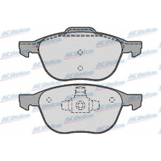 AC608681D AC Delco Комплект тормозных колодок, дисковый тормоз