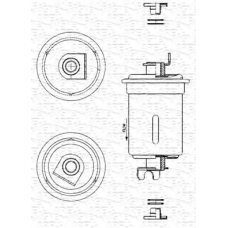 213908907000 MAGNETI MARELLI Топливный фильтр
