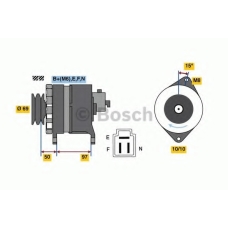 0 986 036 311 BOSCH Генератор