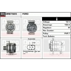 DRB7920 DELCO REMY Генератор