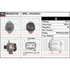 DRA0441N DELCO REMY Генератор