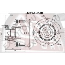 MZWH-BJR ASVA Ступица колеса