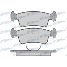 AC058311D AC Delco Комплект тормозных колодок, дисковый тормоз