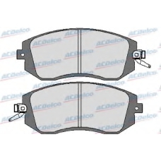 AC0581729D AC Delco Комплект тормозных колодок, дисковый тормоз
