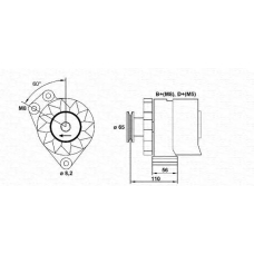 943356797010 MAGNETI MARELLI Генератор