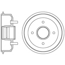 VBE681 MOTAQUIP Тормозной барабан