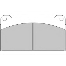 DCV959 DURON Комплект тормозных колодок, дисковый тормоз