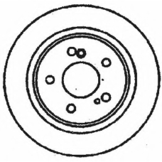 561575BC BENDIX Тормозной диск