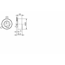 TKR 9102 TIMKEN Натяжной ролик, ремень грм