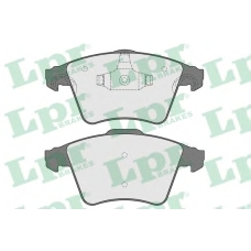 05P1527 LPR Комплект тормозных колодок, дисковый тормоз