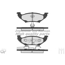 US104235 ASHUKI Комплект тормозных колодок, дисковый тормоз
