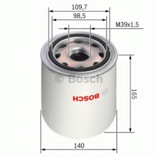 0 986 628 250 BOSCH Патрон осушителя воздуха, пневматическая система
