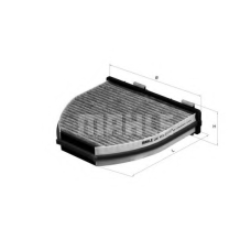LAK 413 MAHLE Фильтр, воздух во внутренном пространстве