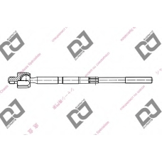 DR1126 DJ PARTS Осевой шарнир, рулевая тяга