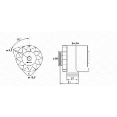 943356544010 MAGNETI MARELLI Генератор
