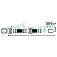 6T48211 LPR Тормозной шланг