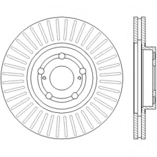 562453BC BENDIX Тормозной диск
