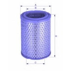 AE 21163/1 UNICO FILTER Воздушный фильтр